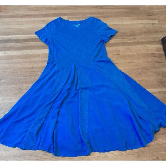 Soft Surroundings Dresses & Skirts - Soft Surroundings Size Large Fit & Flare Casual Summer Midi Dress Sapphire Blue